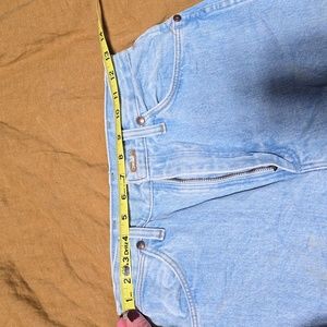 Wrangler denim cut off shorts